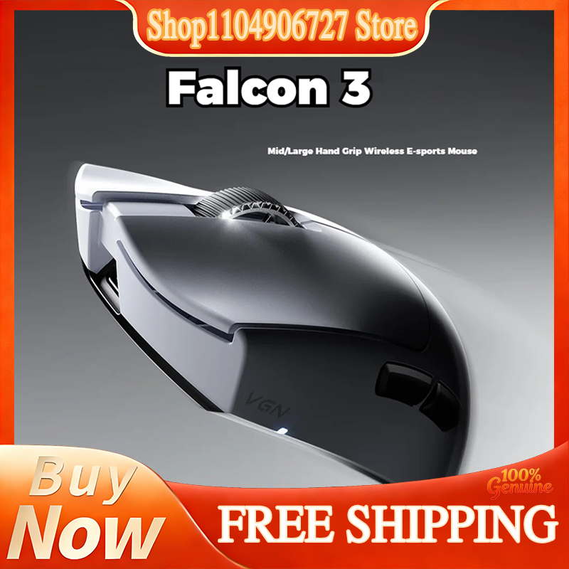 Gaming Keyboard 1 Hand - VGN Falcon 3 ワイヤレスeスポーツマウス。ゲーミングに特化し、長時間の使用に耐え、人間工学に基づいた設計で、軽量。オフィスでのキーボードとマウスの使用にも適しています。