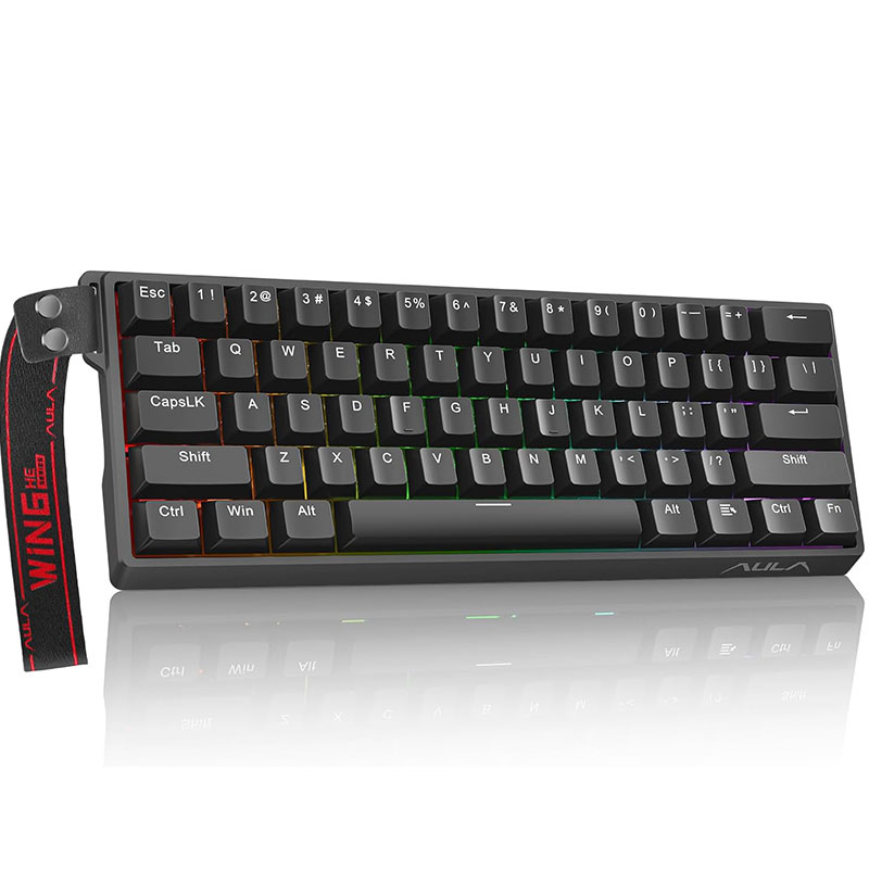 Gaming Keyboard 1 Hand - AULA WIN60 WIN68 HE 磁気有線キーボード Esports