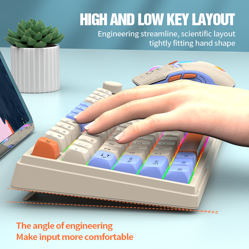 2.4GHzデュアルモードBluetoothワイヤレスゲーミ - Gaming Keyboard Extension のレビューと価格