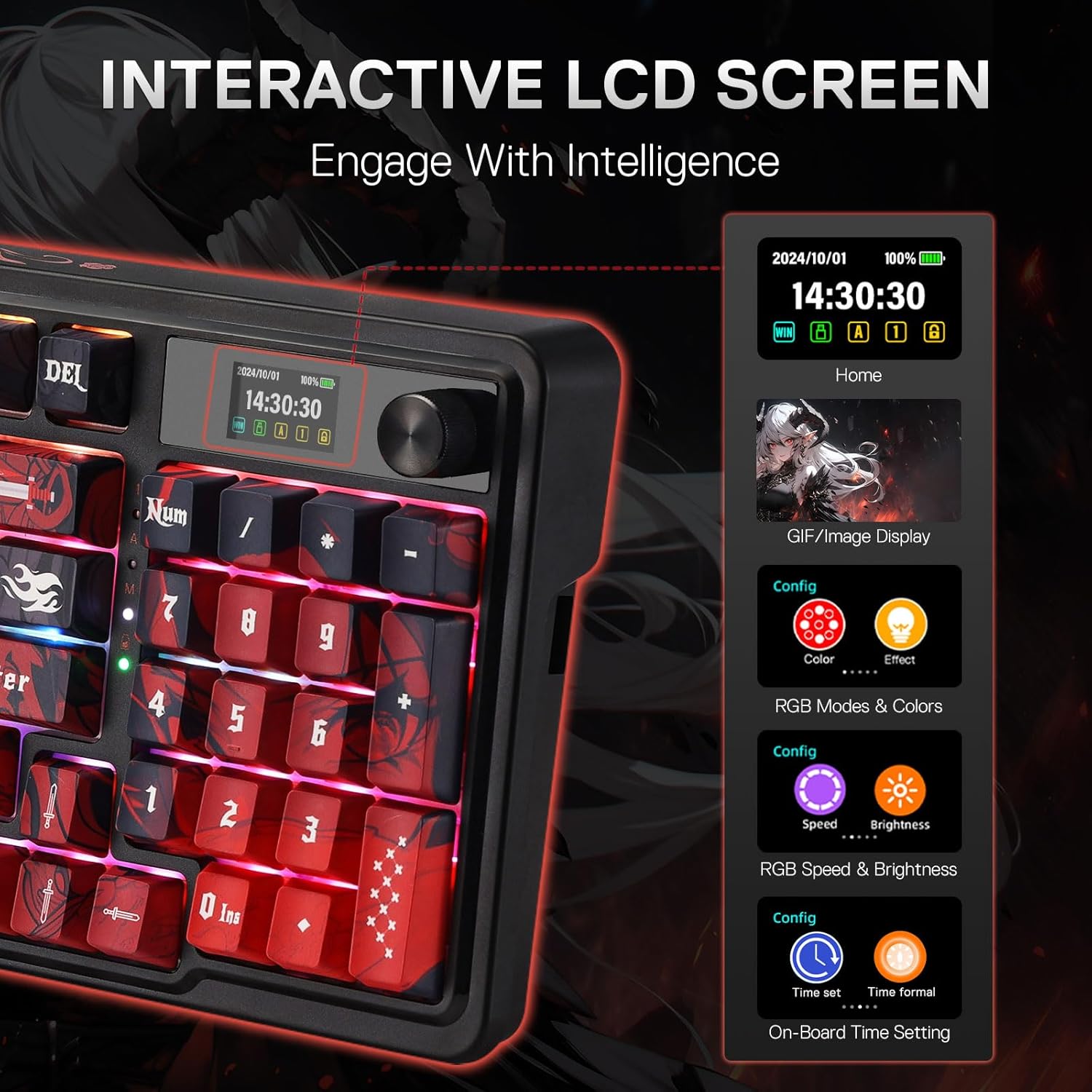 Redragon K719 PRO ワイヤレス ガスケット  - Gaming Keyboard Thocky のレビューと価格