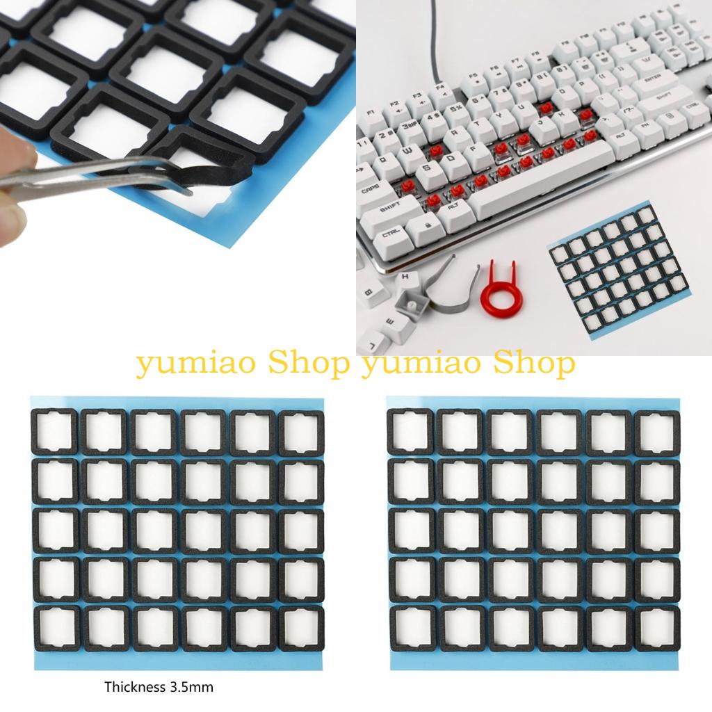 587B 120 個スイッチサイレンサーパッド耐衝撃サンドイ - Foam Dampener Sheet のレビューと価格