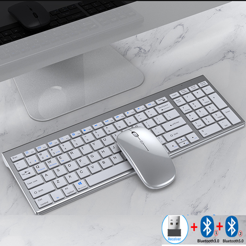 Jomaa スリム充電式 Bluetooth キーボードとマ - Gaming Keyboard Extension のレビューと価格