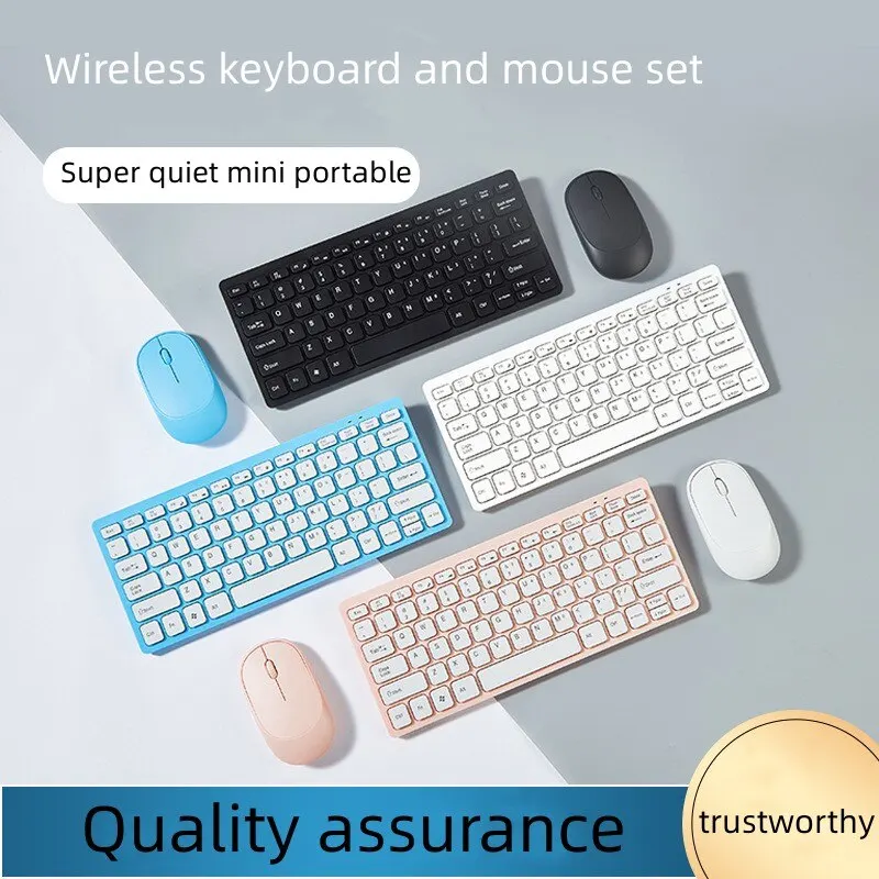 2.4G ワイヤレスキーボードとマウス ポータブルミニキーボ - Gaming Keyboard Mouse Wireless のレビューと価格