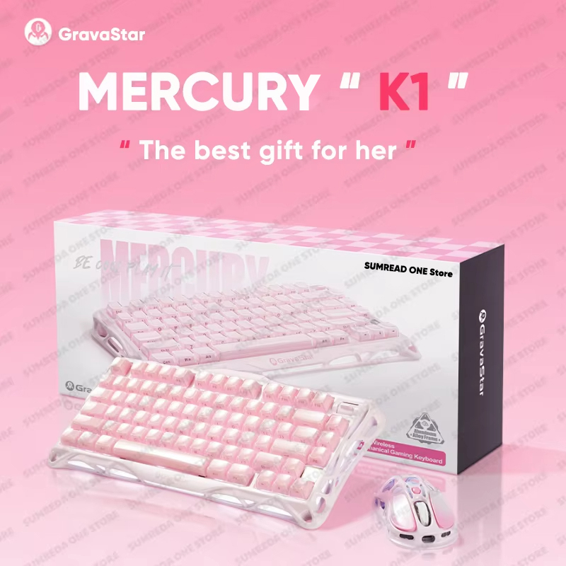 Grava Star Mercury K1 ワイヤレスゲーミ - Gaming Keyboard Non Mechanical のレビューと価格