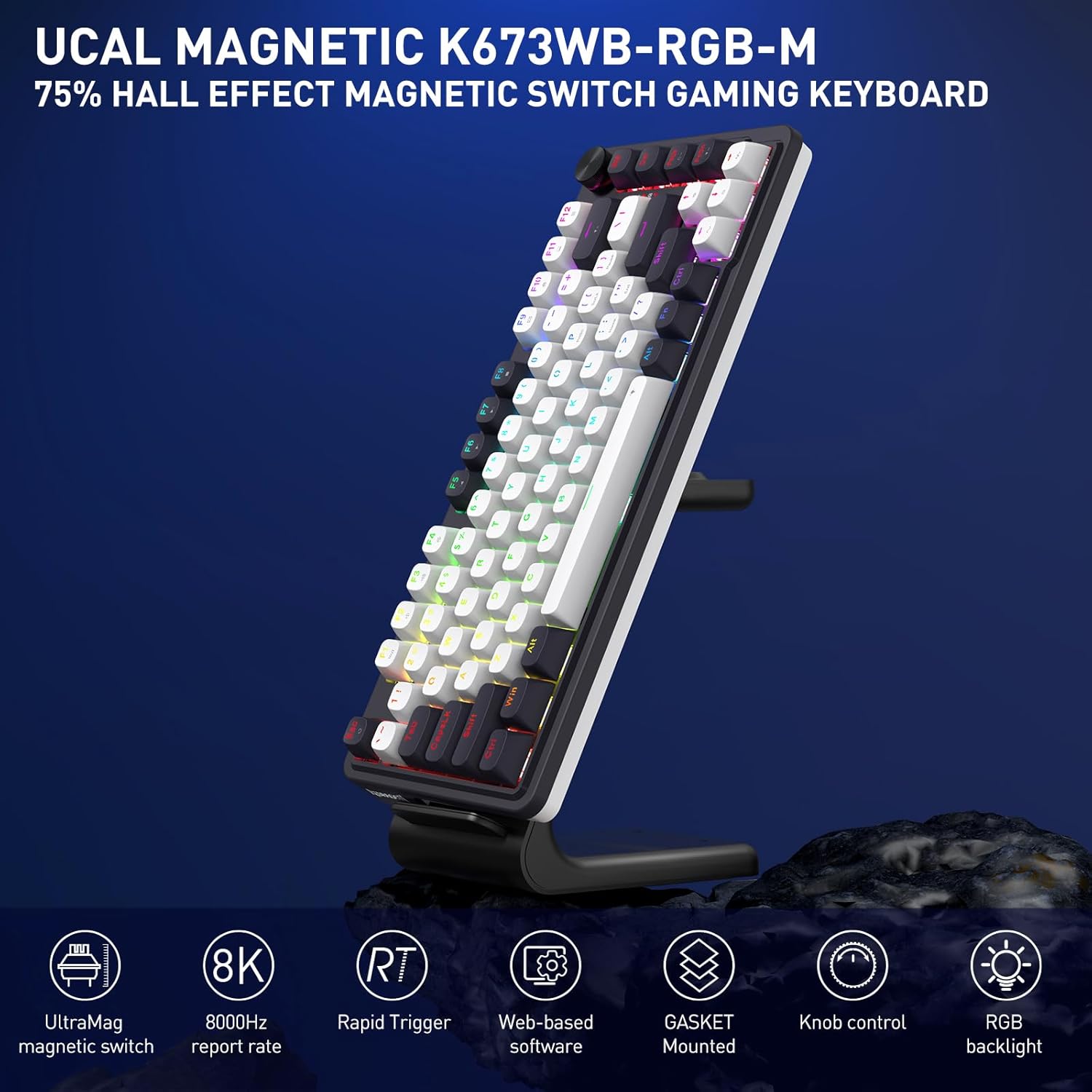 Redragon K673 HE ラピッドトリガーゲーミング - Gaming Keyboard Thocky のレビューと価格