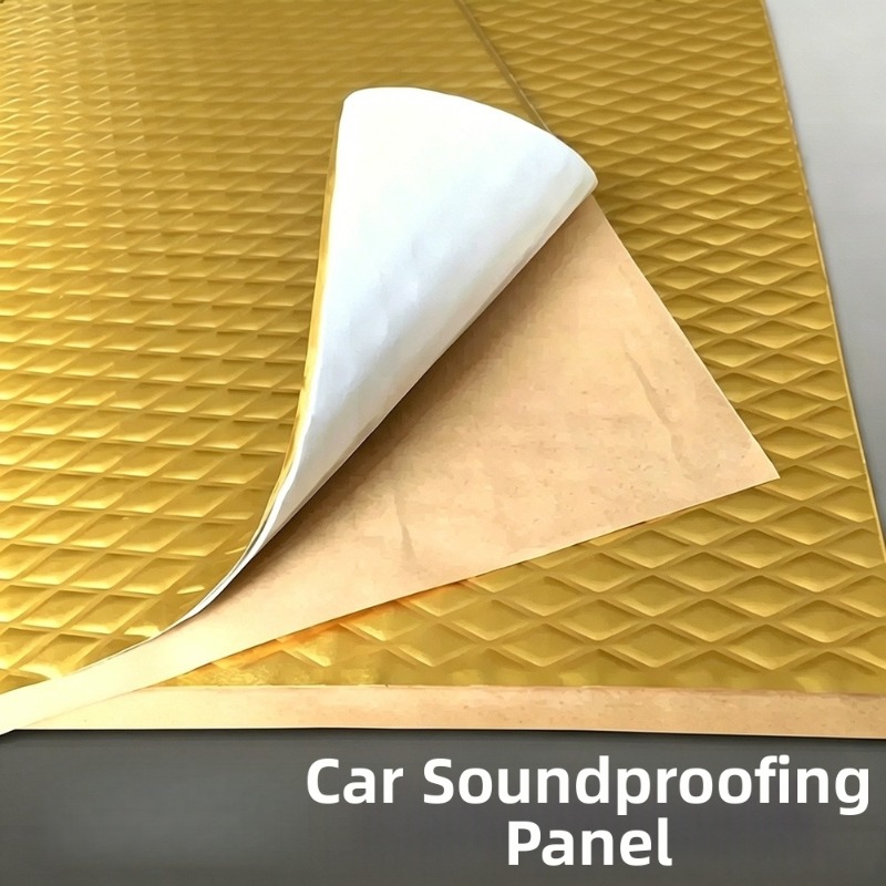 車用防音マット ブチルゴム製 遮音・制振シート 金箔入り 遮 - Foam Dampener Sheet のレビューと価格
