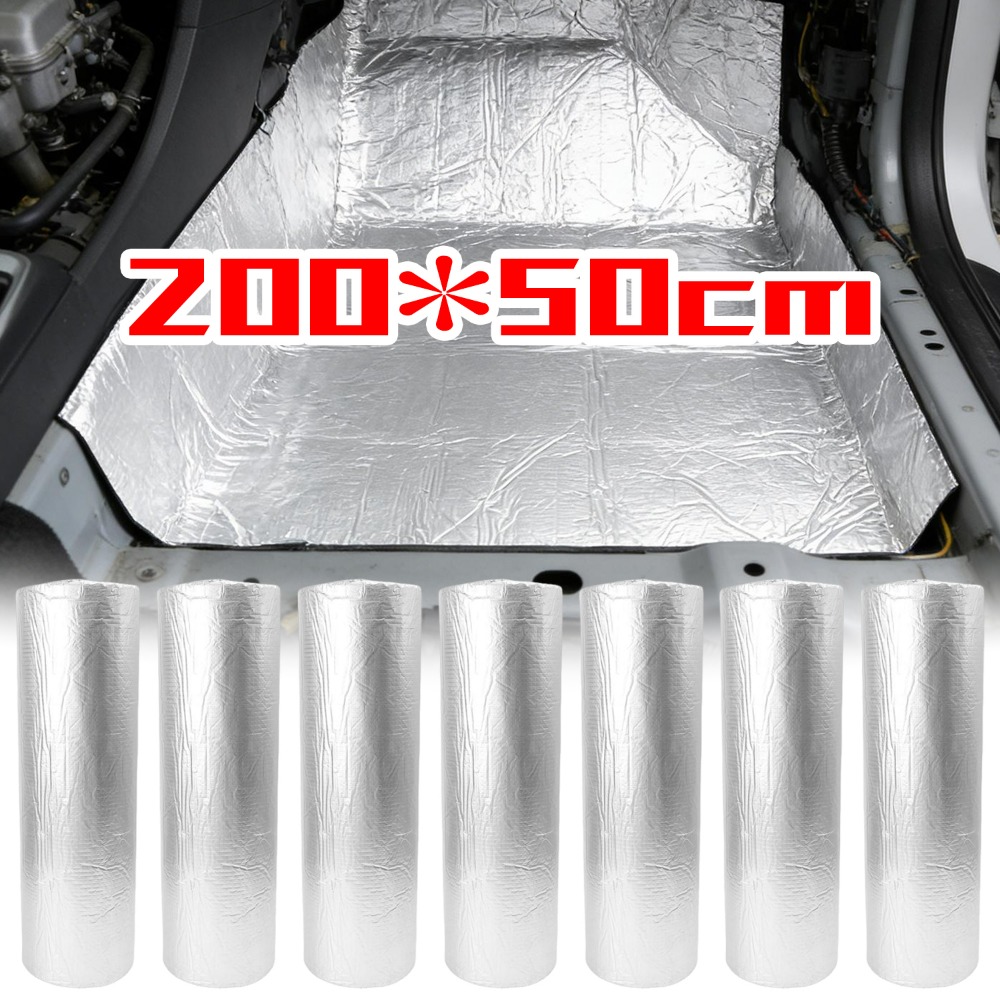 車の遮音マット 5/10 ミリメートル厚アルミ箔フォームヒー - Foam Dampener Sheet のレビューと価格