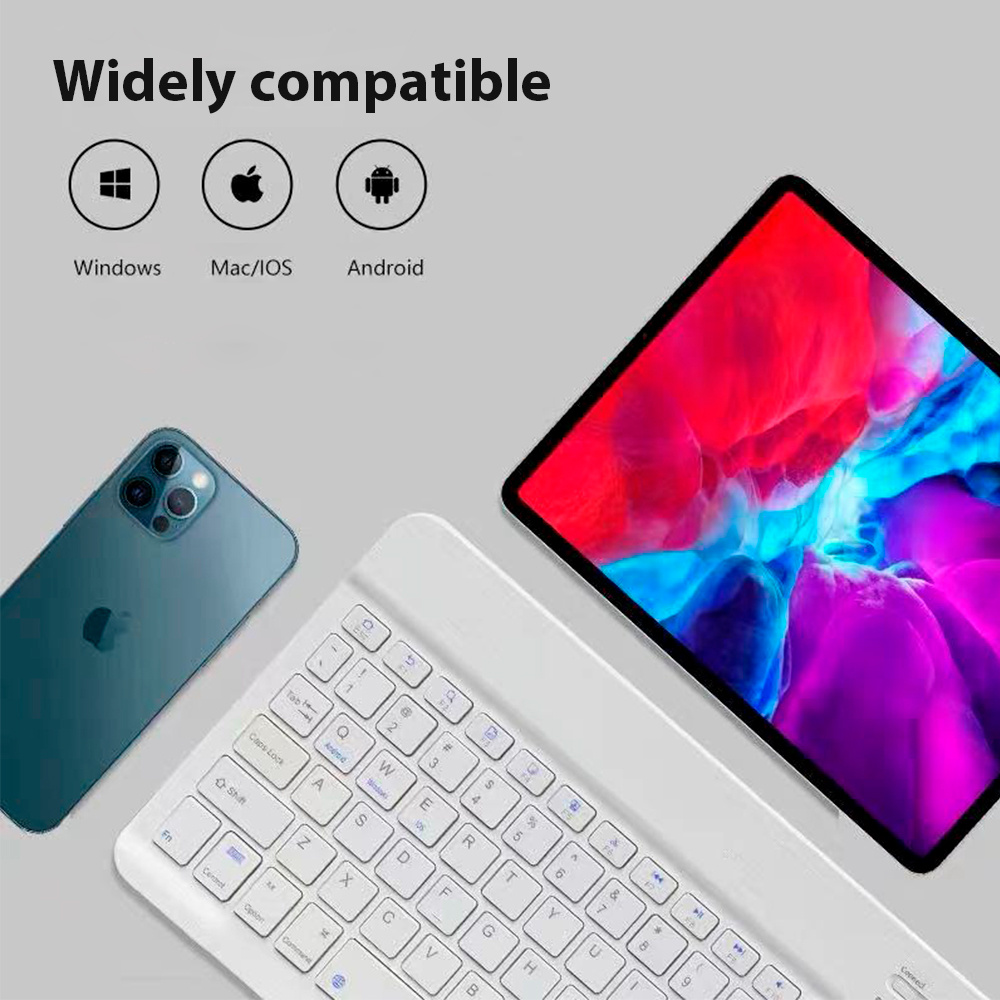 Bluetooth ワイヤレスキーボードユニバーサル携帯電話 - Gaming Keyboard Mouse Wireless のレビューと価格