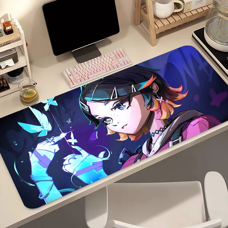 マウスパッドゲーマーコンピュータアニメ PC Valoran - Gaming Keyboard He のレビューと価格