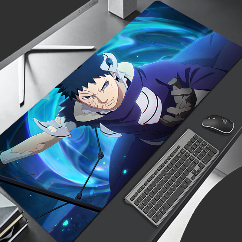 マウスパッドアニメカーペ大型ナルトうちはオビトPCゲーマーコ - Gaming Keyboard He のレビューと価格