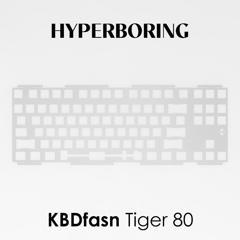 HYPERBORING Tiger80 キーボードポジショニ - Gaming Keyboard Ergonomic のレビューと価格