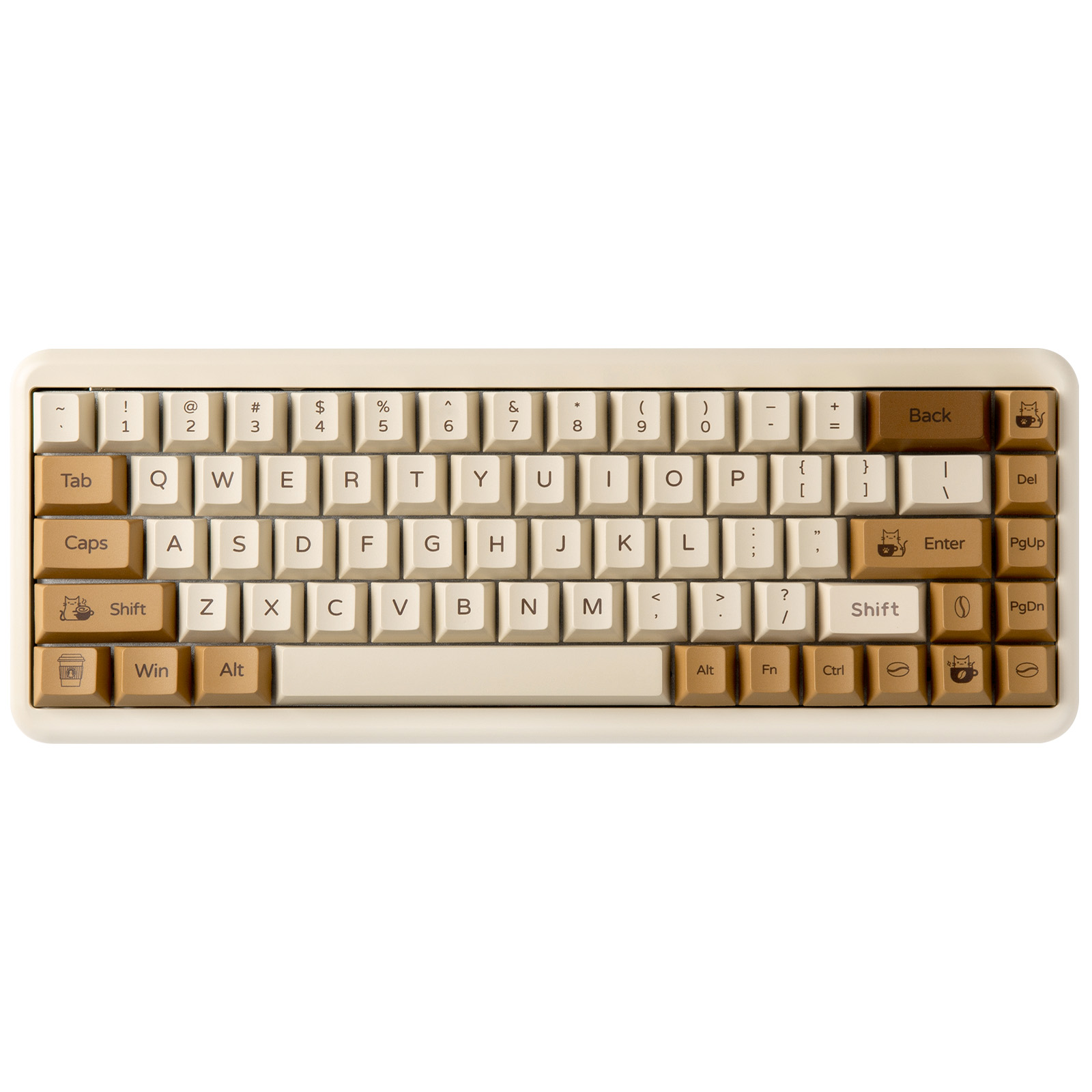 YUNZII Coffee Cat PBT キーキャップ、1 - Gaming Keyboard Extension のレビューと価格