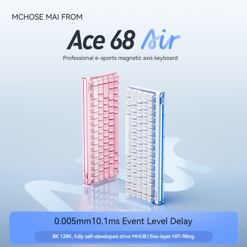 Mchose Ace68 エア磁気軸メカニカルキーボード e - Gaming Keyboard He のレビューと価格
