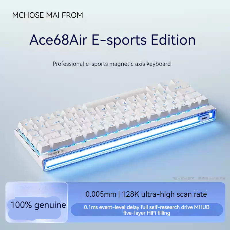 Mchose Ace68 エア磁気軸メカニカルキーボード e - Gaming Keyboard He のレビューと価格